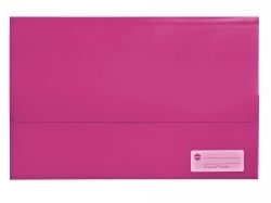 DOCUMENT WALLET MARBIG FOOLSCAP POLYPICK TRANSLUCENT PINK DOCUMENT WALLET MARBIG FOOLSCAP POLYPICK TRANSLUCENT PINK