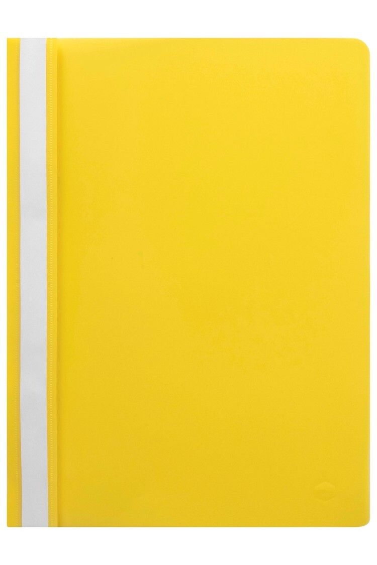 FILE FLAT MARBIG A4 ECONOMY YELLOW