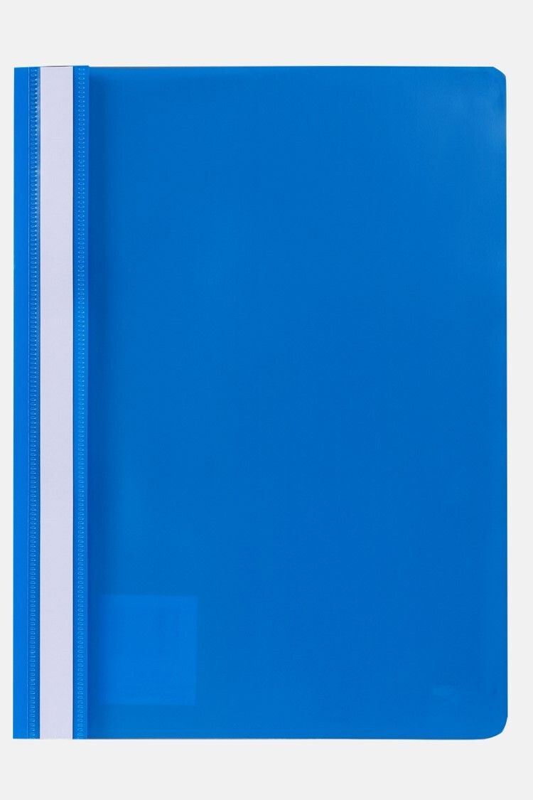FILE FLAT MARBIG A4 ECONOMY BLUE