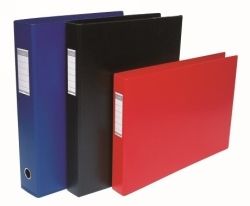 SP- BINDER BANTEX A3 UPRIGHT 2 D-RING 38MM BLUE