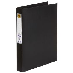 BINDER MARBIG A4 PE 4 D-RING 25MM BLACK