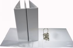 LEVER ARCH INSERT FILE BANTEX A4 70MM WHITE