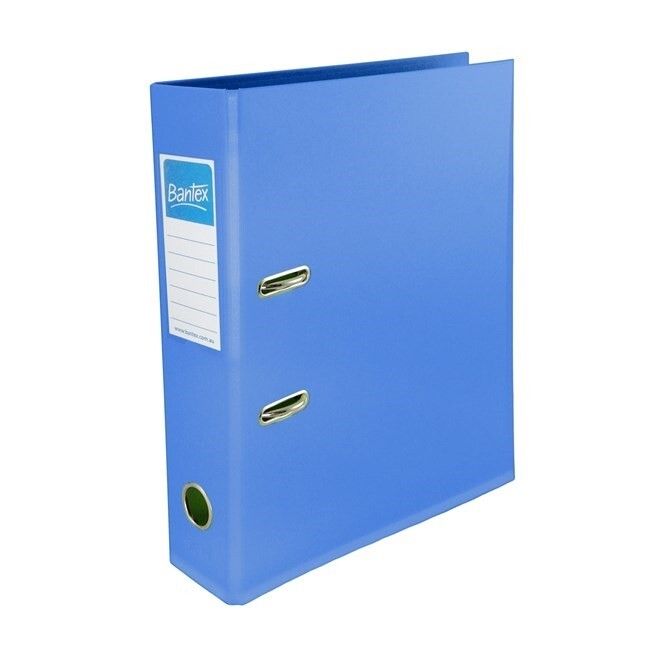 LEVER ARCH FILE BANTEX A4 70MM FRUIT BLUEBERRY
