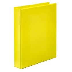 BINDER INSERT MARBIG A4 CLEARVIEW 2 D-RING 25MM YELLOW BINDER INSERT MARBIG A4 CLEARVIEW 2 D-RING 25MM YELLOW