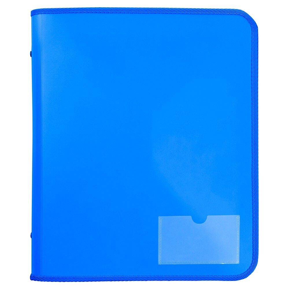 SP- BINDER MARBIG 25MM 2D WITH TECH CASE BLUE