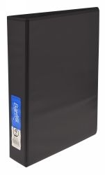 BINDER INSERT BANTEX A4 4 D-RING 38MM BLACK