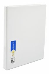 SP- BINDER INSERT BANTEX A4 4 O-RING 16MM WHITE