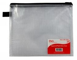 DATA HANDY CASE STAT MESH ZIP 260X200 MED