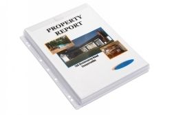 SHEET PROTECTORS C/LAND A4 GUSSETTED WITH FLAP