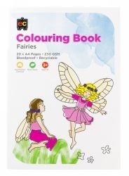 BOOK COLOURING EC FAIRIES