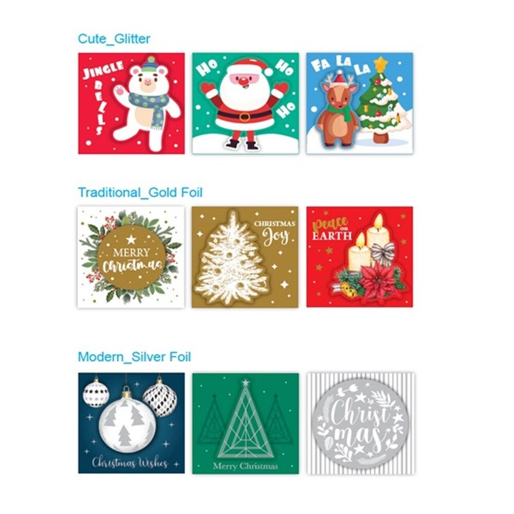 GIFT TAG XMAS 3 DESIGNS 9 LABLES ON FOAM TAPE 3 ASST GIFT TAG XMAS 3 DESIGNS 9 LABLES ON FOAM TAPE 3 ASST