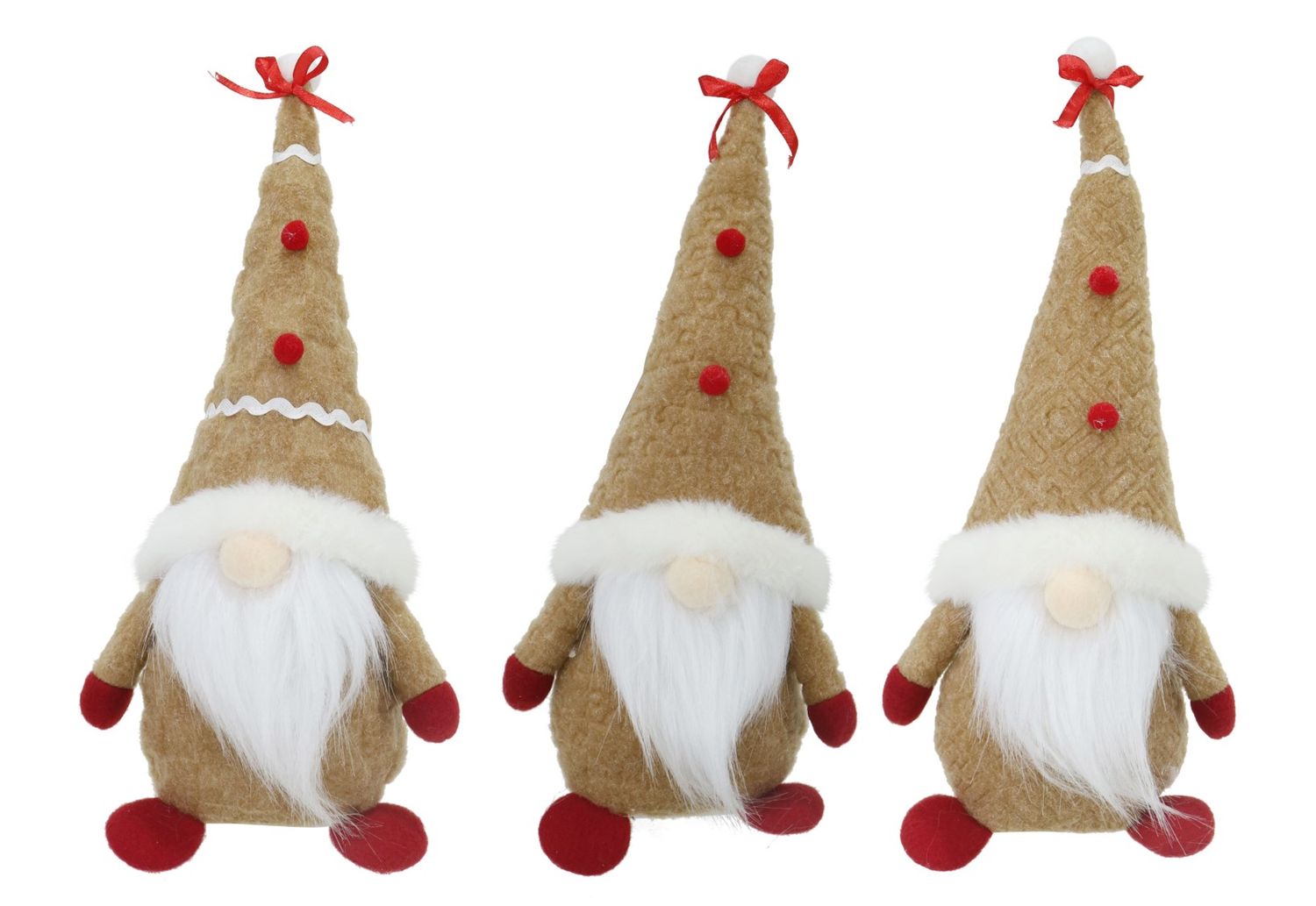 GNOME XMAS 30CM GINGERBREAD ASST