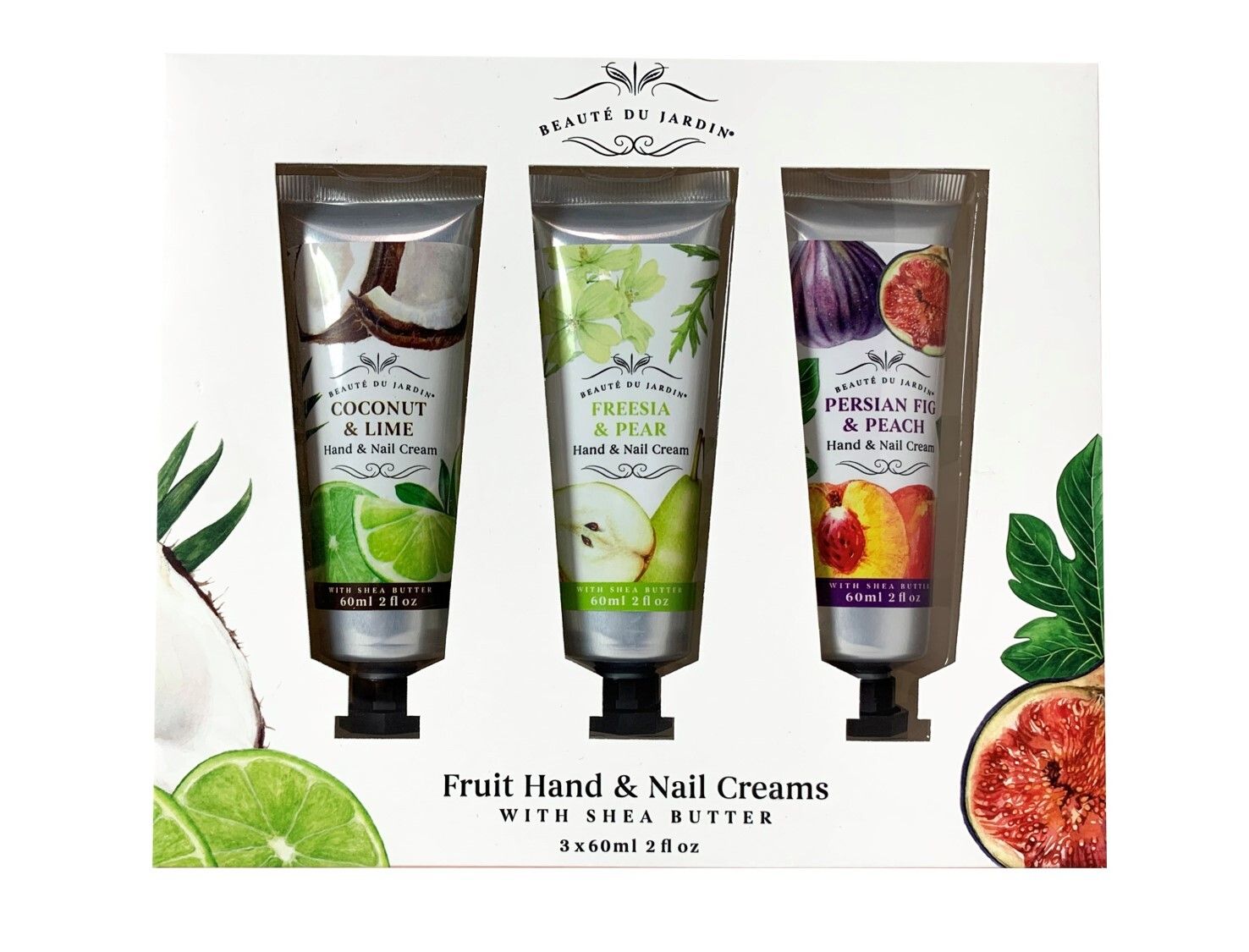 GIFT BOX SET HAND CREAM BUEATE DU JARDIN 3X60ML FRUITS