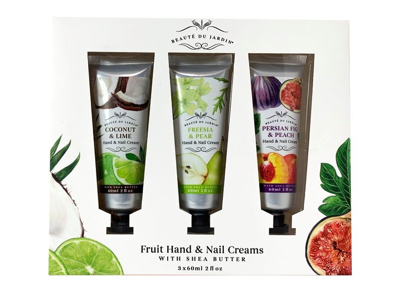 GIFT BOX SET HAND CREAM BUEATE DU JARDIN 3X60ML FRUITS