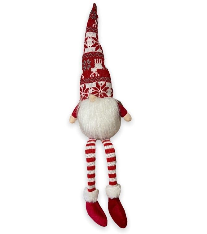 XMAS GNOME 54CM LIGHT UP FABRIC