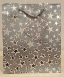 BAG GIFT MED OZCORP SILVER STARS
