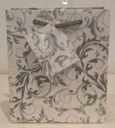 SP- BAG GIFT SML OZCORP SILVER LINEWORK