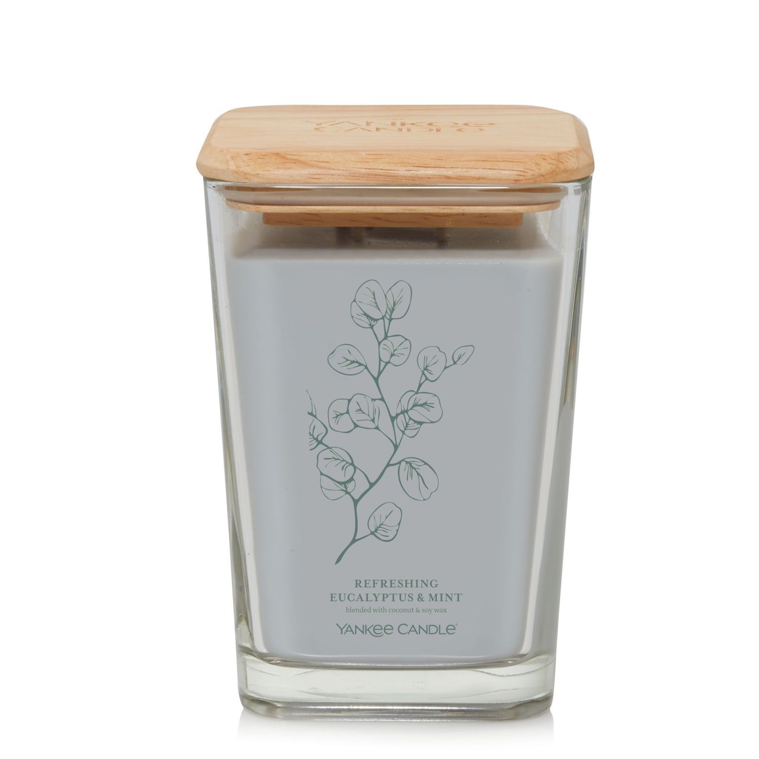 CANDLE YANKEE WELL LIVING LARGE REFRESHING EUCALYPTUS & MINT CANDLE YANKEE WELL LIVING LARGE REFRESHING EUCALYPTUS & MINT