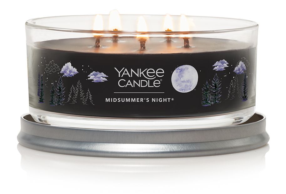 CANDLE YANKEE SIGNATURE 5 WICK TUMBLER MIDSUMMER NIGHT CANDLE YANKEE SIGNATURE 5 WICK TUMBLER MIDSUMMER NIGHT