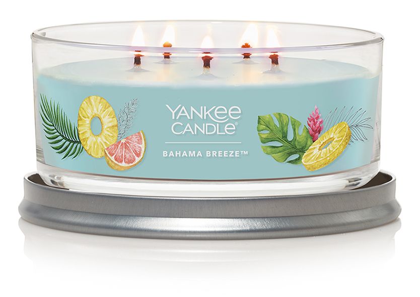 CANDLE YANKEE SIGNATURE 5 WICK TUMBLER BAHAMA BREEZE CANDLE YANKEE SIGNATURE 5 WICK TUMBLER BAHAMA BREEZE