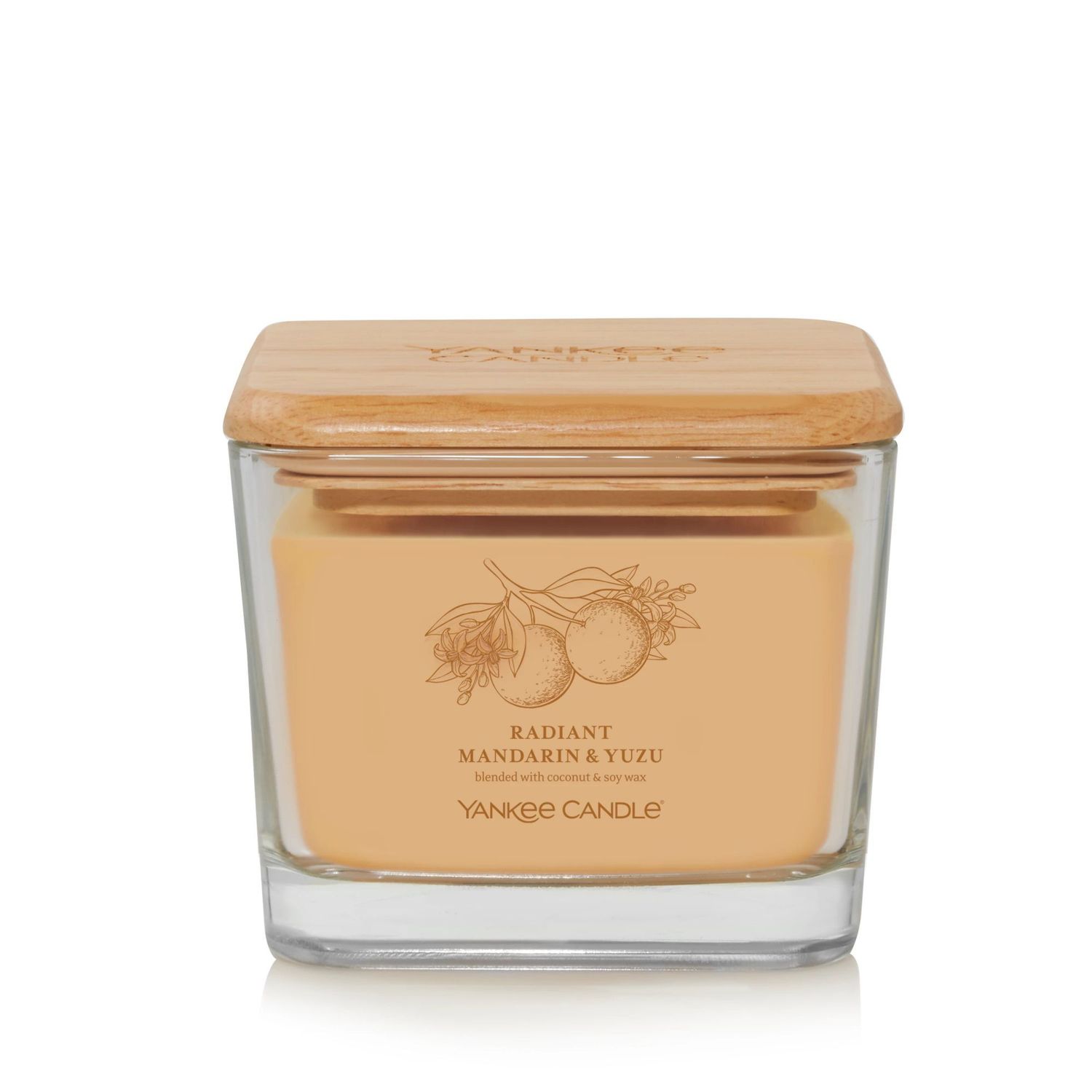 CANDLE YANKEE WELL LIVING MEDIUM RADIANT MANDARIN & ORANGE CANDLE YANKEE WELL LIVING MEDIUM RADIANT MANDARIN & ORANGE