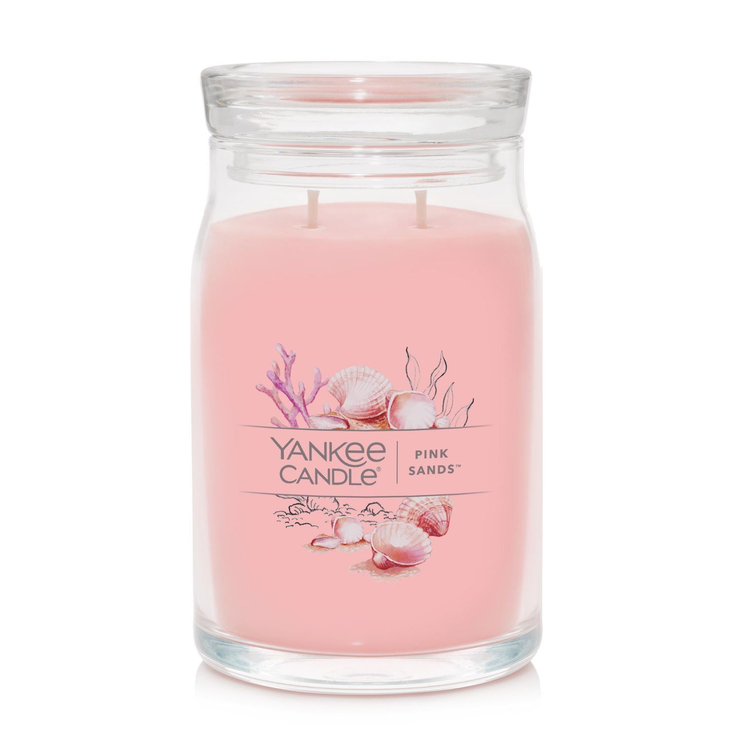 CANDLE YANKEE SIGNATURE LARGE JAR PINK SANDS
