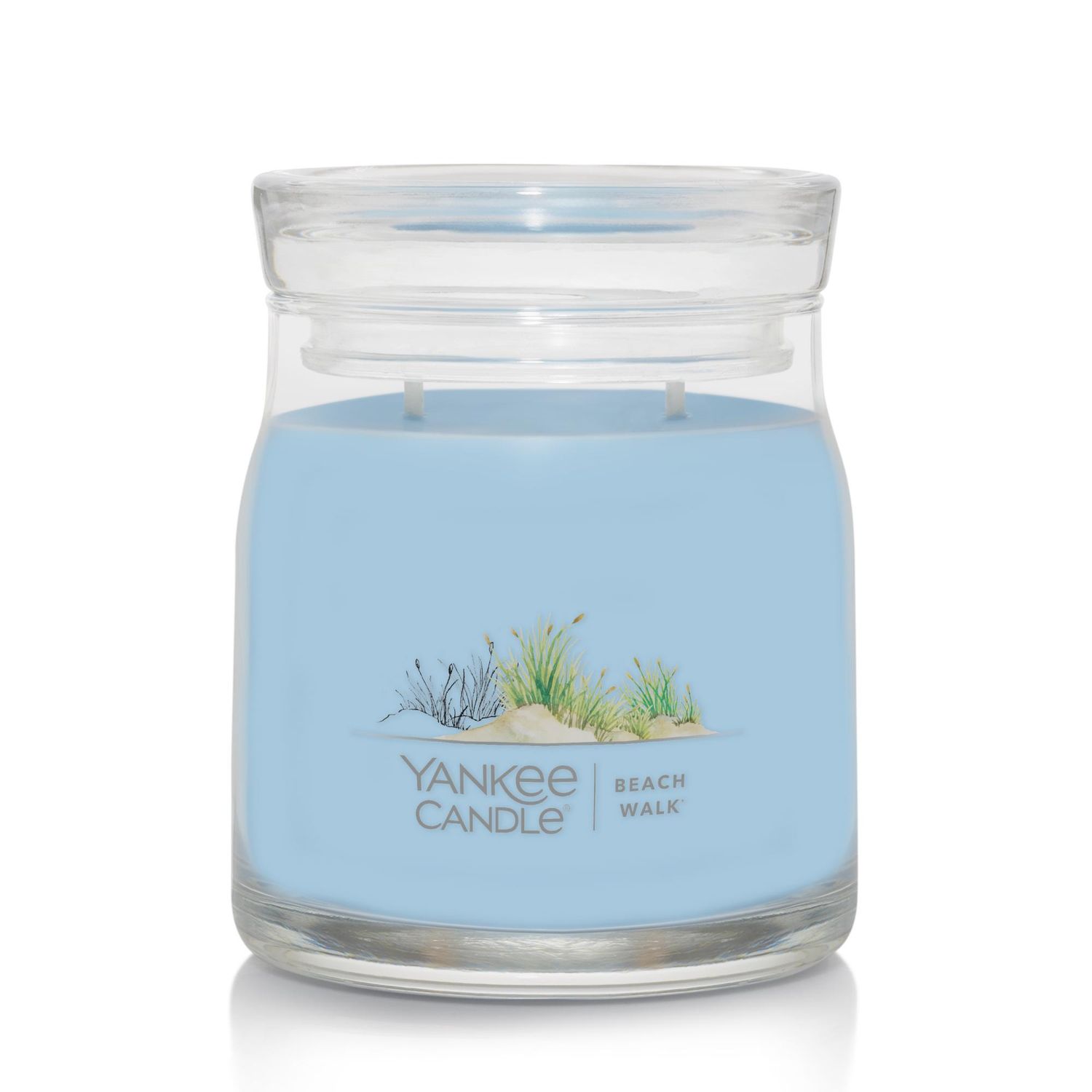 CANDLE YANKEE SIGNATURE MEDIUM JAR BEACH WALK