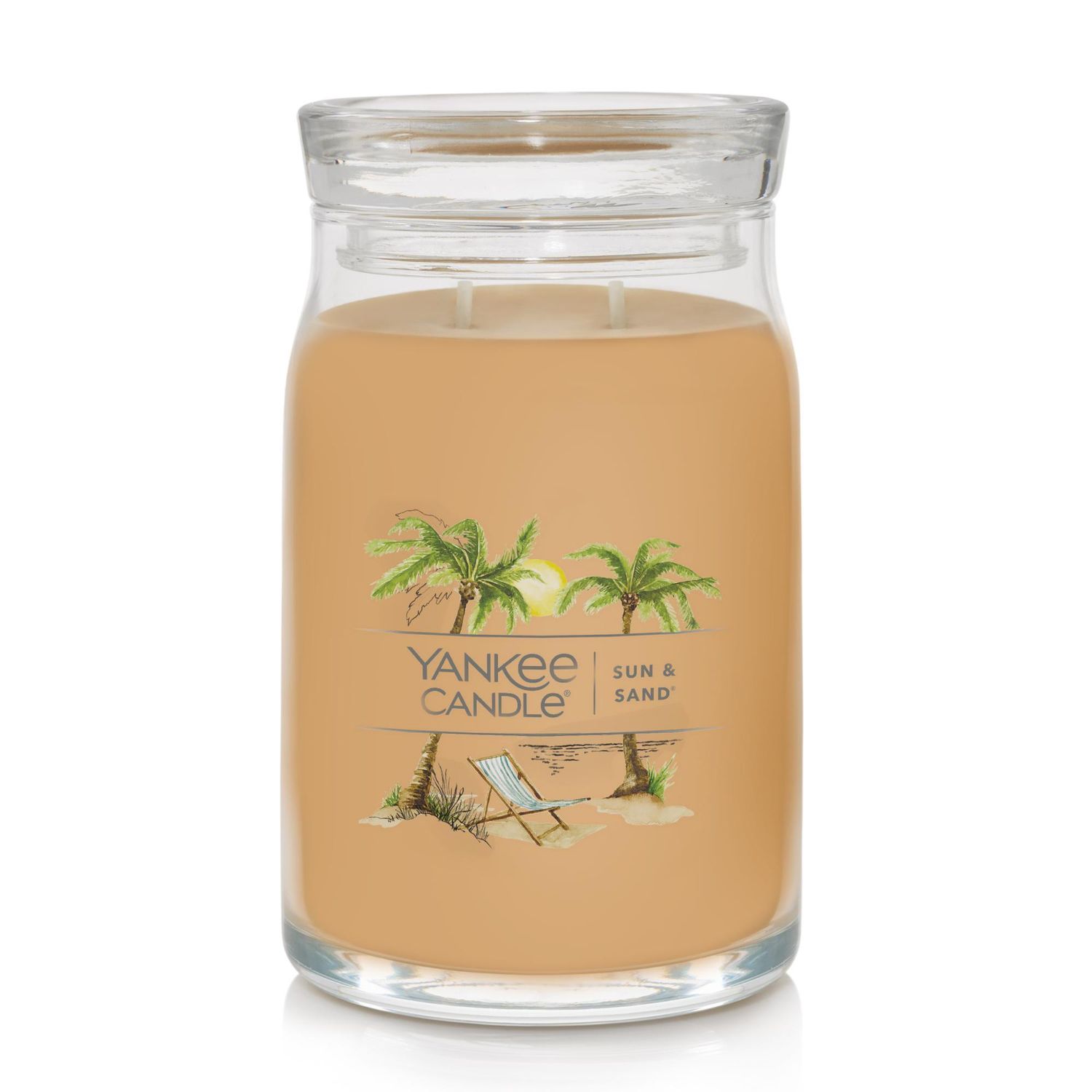 CANDLE YANKEE SIGNATURE LARGE JAR SUN & SAND