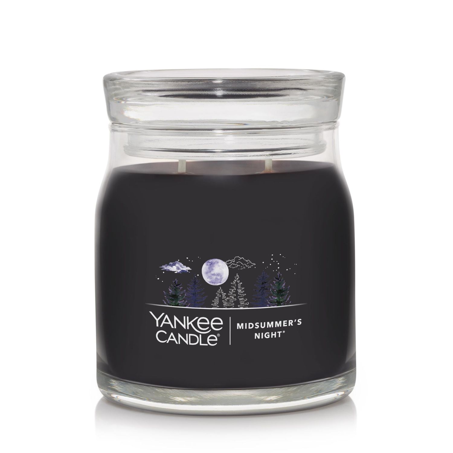 CANDLE YANKEE SIGNATURE MEDIUM JAR MIDSUMMER NIGHT CANDLE YANKEE SIGNATURE MEDIUM JAR MIDSUMMER NIGHT