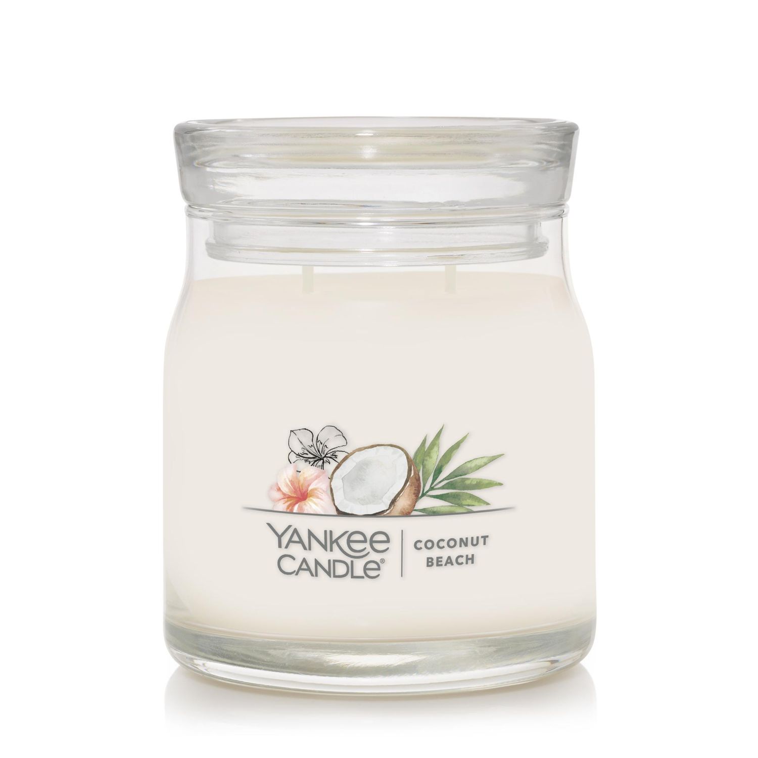 CANDLE YANKEE SIGNATURE MEDIUM JAR COCONUT BEACH