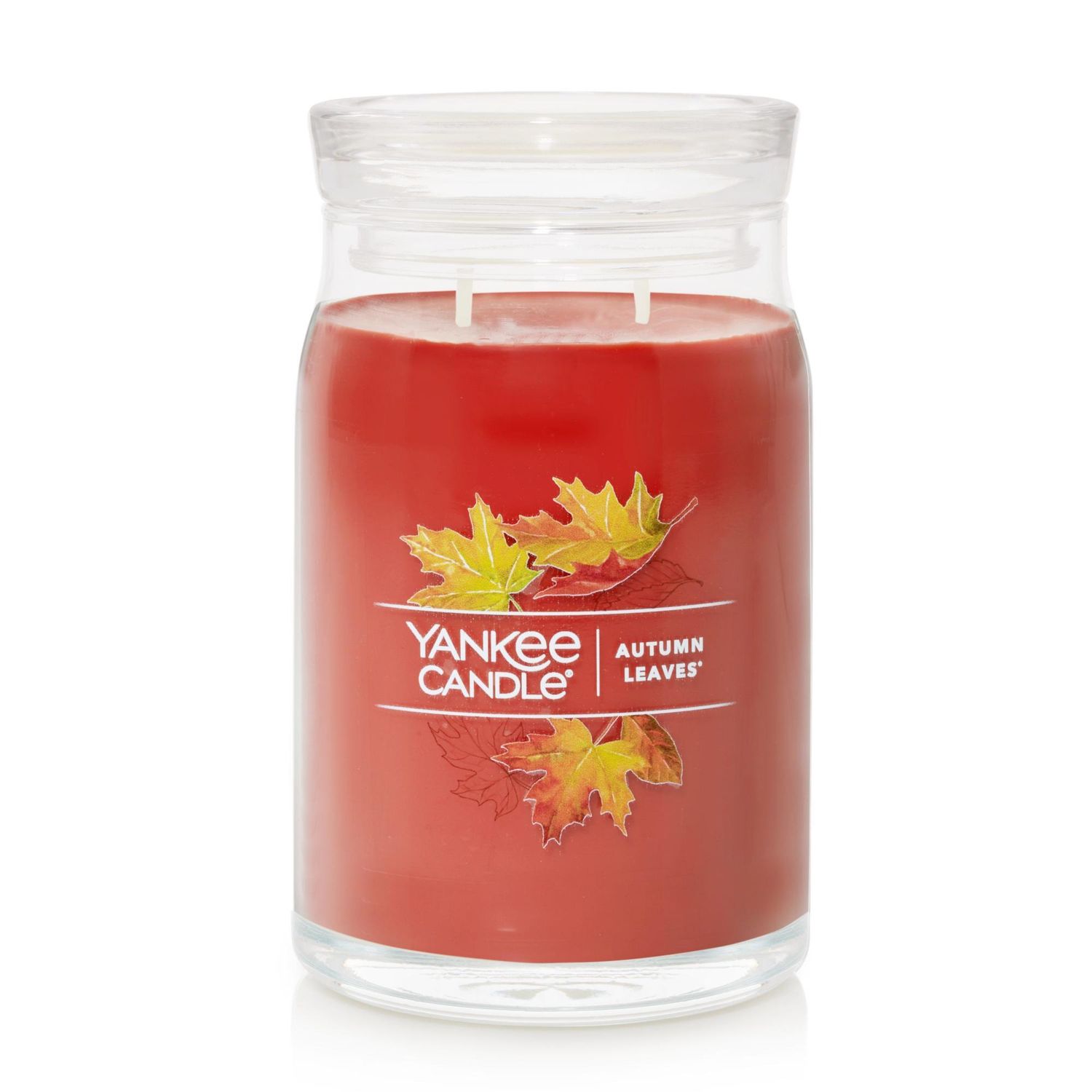 CANDLE YANKEE SIGNATURE LARGE JAR AUTUMN LEAVES