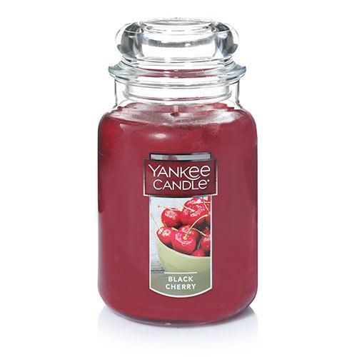 CANDLE YANKEE CLASSIC LARGE JAR BLACK CHERRY