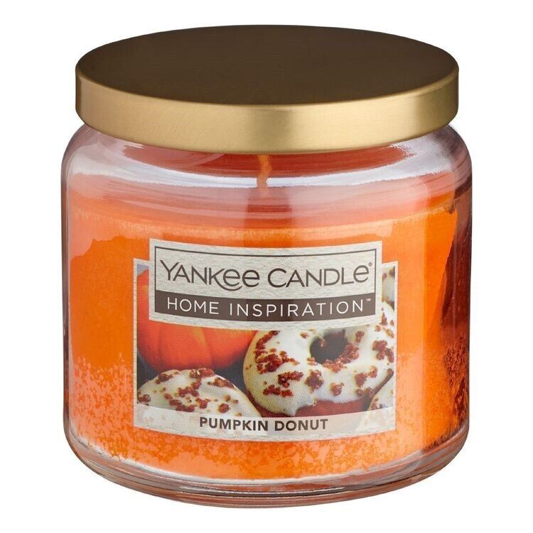 CANDLE YANKEE HI SMALL JAR PUMPKIN DONUT