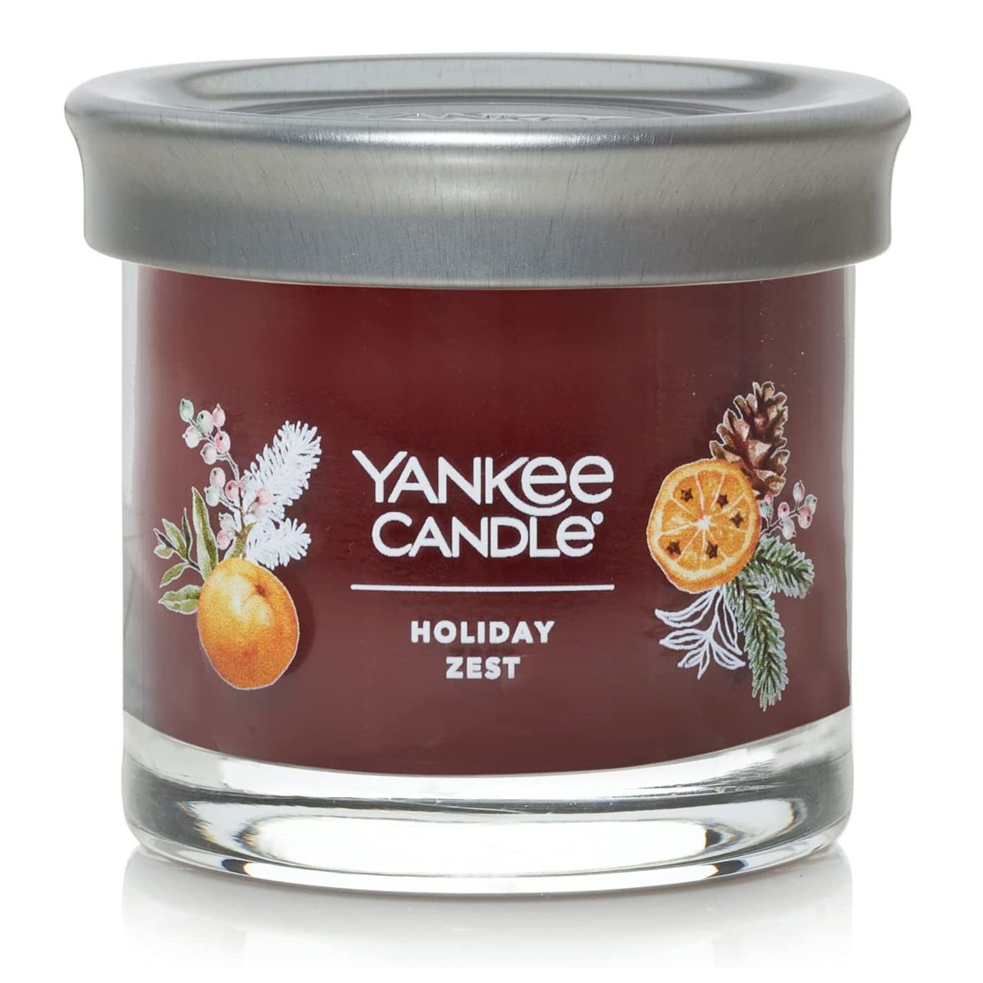 CANDLE YANKEE SIGNATURE SMALL TUMBLER HOLIDAY ZEST CANDLE YANKEE SIGNATURE SMALL TUMBLER HOLIDAY ZEST
