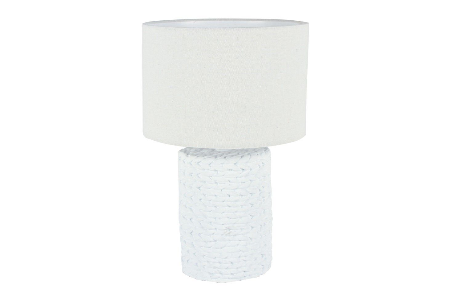 GIFT GNS HAMPTON ENOCH CONCRETE BASE TABLE LAMP WHITE 47X28X28CM GIFT GNS HAMPTON ENOCH CONCRETE BASE TABLE LAMP WHITE 47X28X28CM