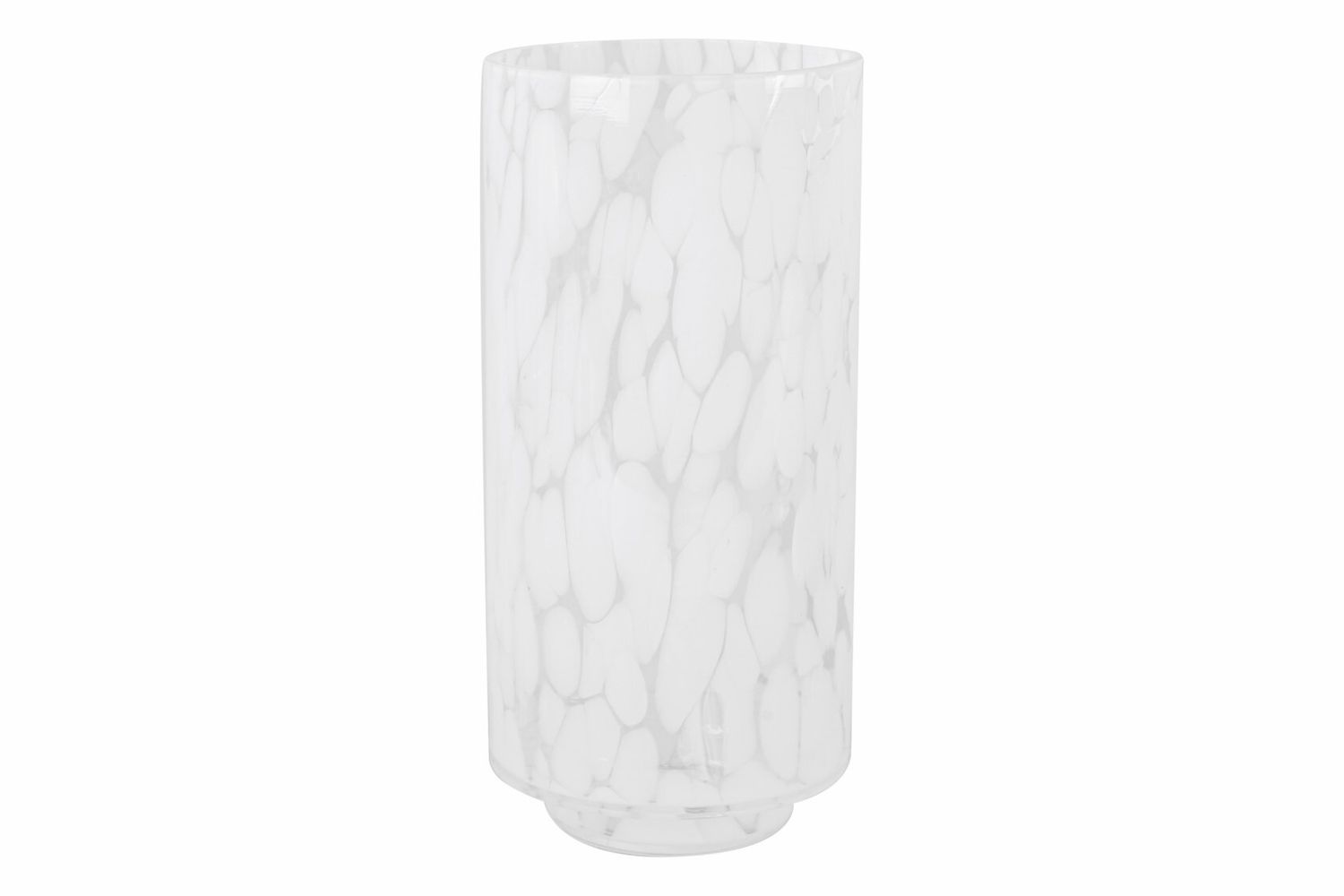GIFT GNS BOHO MIA MARBLE GLASS VASE 26X12X12CM