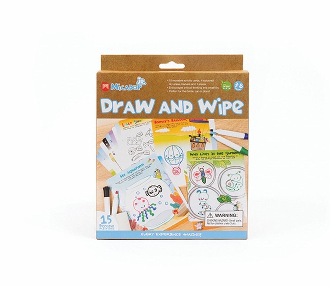 ACTIVITY PACK MICADOR JR DRAW & WIPE