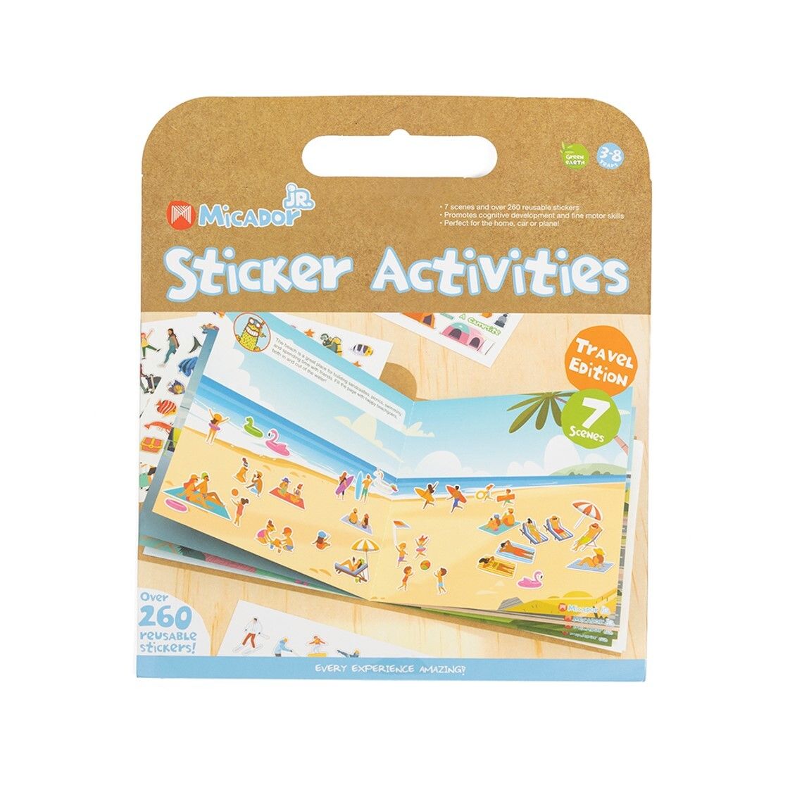ACTIVITY PACK MICADOR JR TRAVEL STICKERS