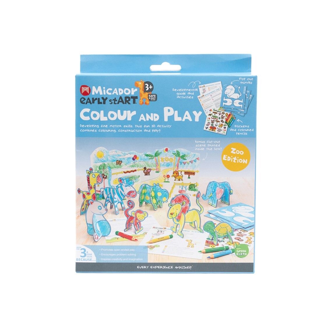 ACTIVITY PACK MICADOR EARLY START ZOO EDITION