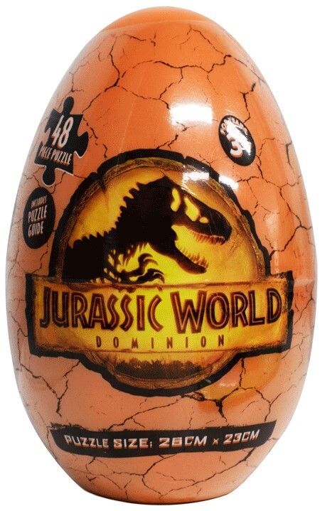 JIGSAW PUZZLE JURASSIC WORLD IN EGG 48PCE