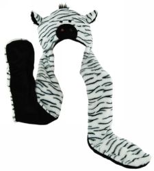HAT & PAWS ELKA 95CM ZEBRA
