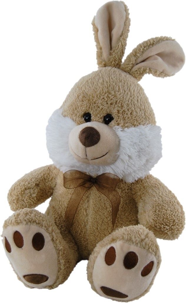 SOFT TOY ELKA 40CM BUNNY BISCUIT LIGHT BROWN