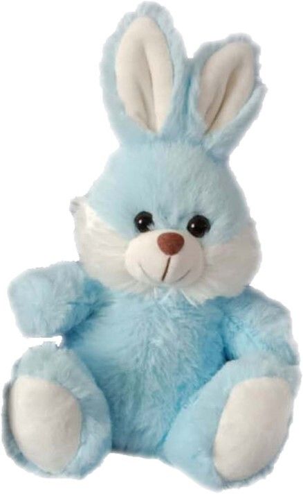 SOFT TOY ELKA 18CM BUNNY BUGSY BLUE