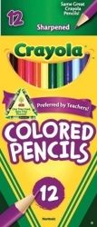 PENCIL COLOURED CRAYOLA PK12