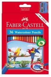 PENCIL COLOURED FABER-CASTELL RED RANGE WATERCOLOUR PK36 PENCIL COLOURED FABER-CASTELL RED RANGE WATERCOLOUR PK36