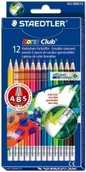 PENCIL COLOURED STAEDTLER NORIS CLUB ERASABLE 12'S
