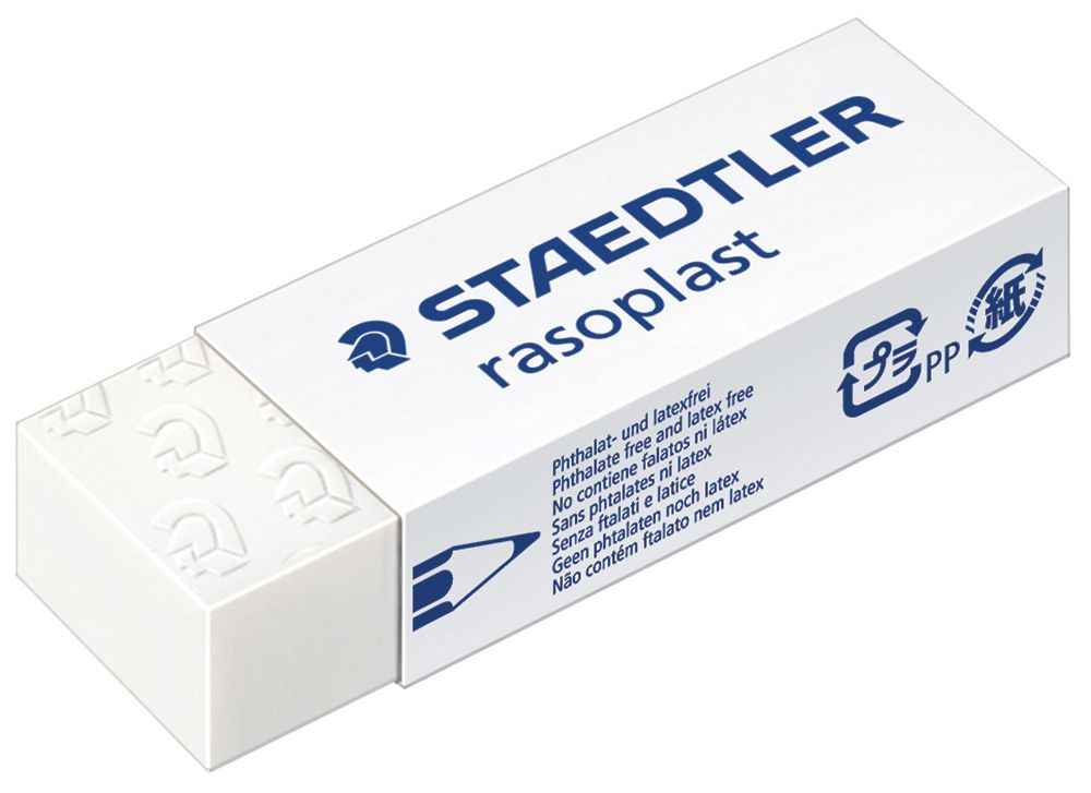 ERASER STAEDTLER RASOPLAST LARGE 526B20