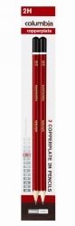 PENCIL LEAD COPPERPLATE 2H HEXAGON PK2