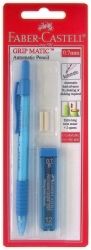 PENCIL MECHANICAL FABER-CASTELL GRIPMATE 0.5MM W/TWIST ERASER ASST