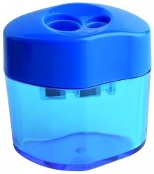 SHARPENER FABER-CASTELL PLASTIC DOUBLE JUNIOR GRIP W/CANISTER SHARPENER FABER-CASTELL PLASTIC DOUBLE JUNIOR GRIP W/CANISTER